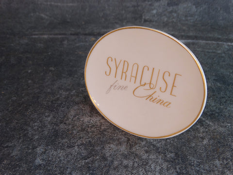 Syracuse Fine China Table Sign CA2290