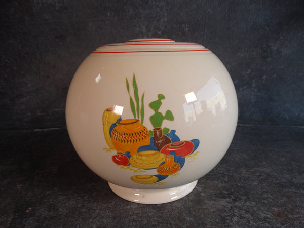 Homer Laughlin Mexicana Kitchen Kraft Lidded Cookie Jar CA2294