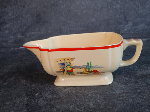 Homer Laughlin Mexicana Kitchen Kraft Gravy Boat CA2311