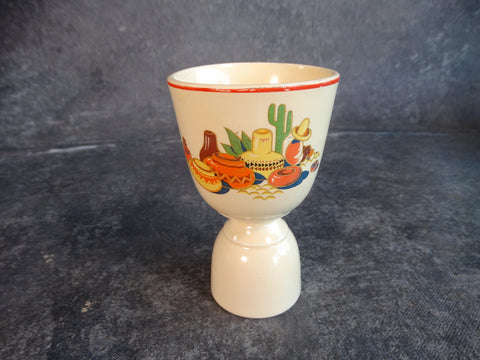 Homer Laughlin Mexicana Kitchen Kraft Egg Cup CA2312