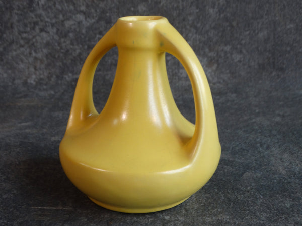 Tudor Pottery Small Yellow Handled Vase CA2370