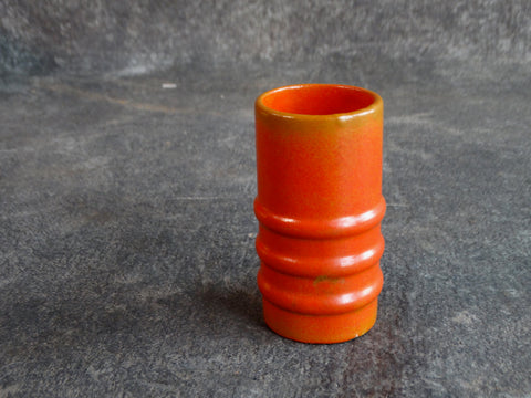 Tudor Pottery - *RARE*  #144 Shot Glass in Orange CA2372