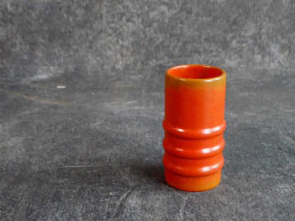 Tudor Pottery - *RARE*  #144 Shot Glass in Orange CA2372