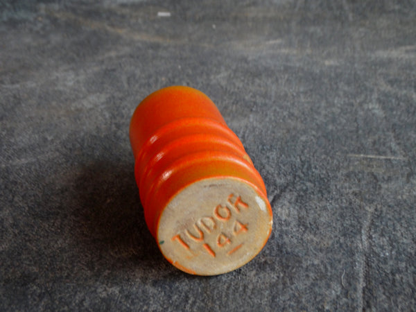 Tudor Pottery - *RARE*  #144 Shot Glass in Orange CA2372