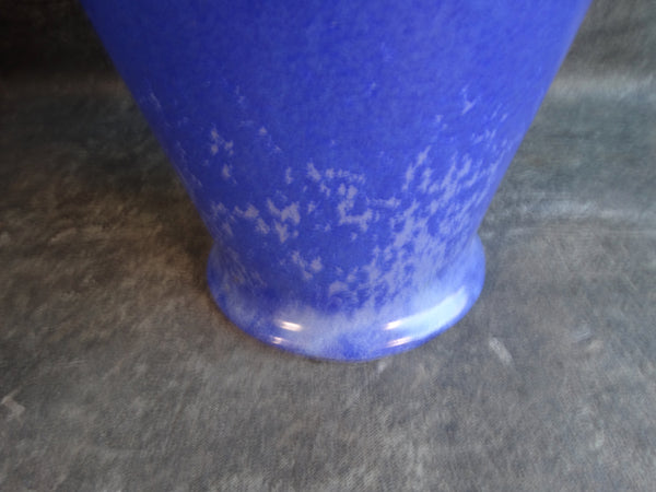 Gladding McBean Floor Vase in Mottled Blue Glaze 1927 CA2403