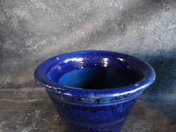 Gladding McBean #220 Cobalt Blue Jardiniere CA2440