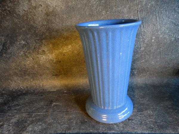 Garden City Ribbed Stock Vase in  in Cobalt CA2475