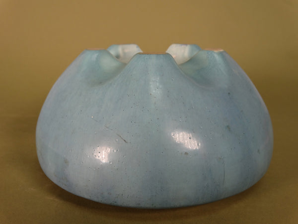 Rookwood Footed Bowl in Blue c 1920 CA2487