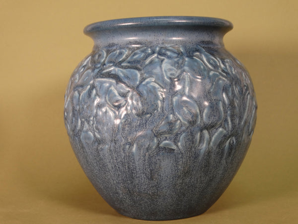 Rookwood Matte Blue Dandelion Vase #6029 1928 CA2493