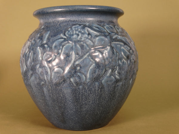 Rookwood Matte Blue Dandelion Vase #6029 1928 CA2493