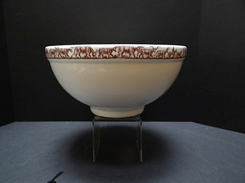 Wallace China Bowl with Steer