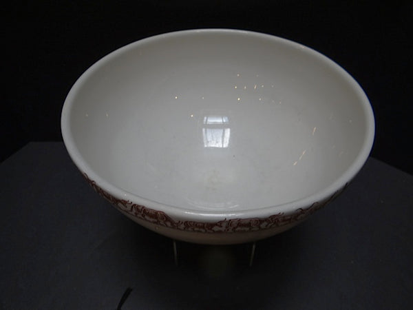 Wallace China Bowl with Steer