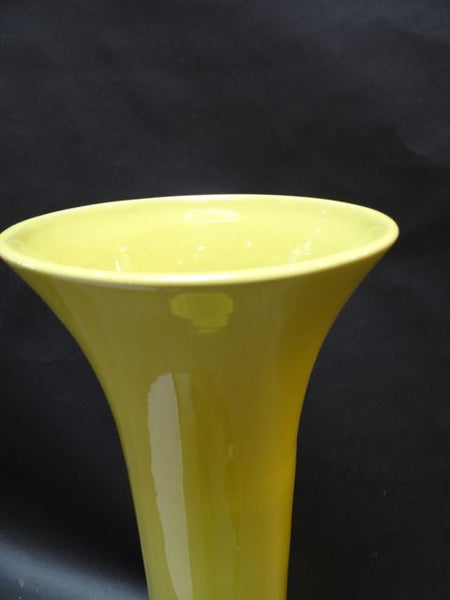 Pacific Pottery Lemon Yellow Floor Vase