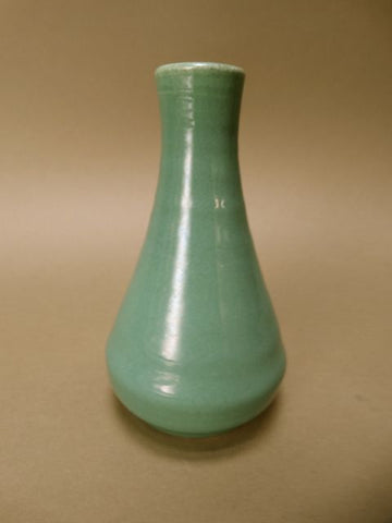 Garden City Hand Thrown Bud Vase Jade Green