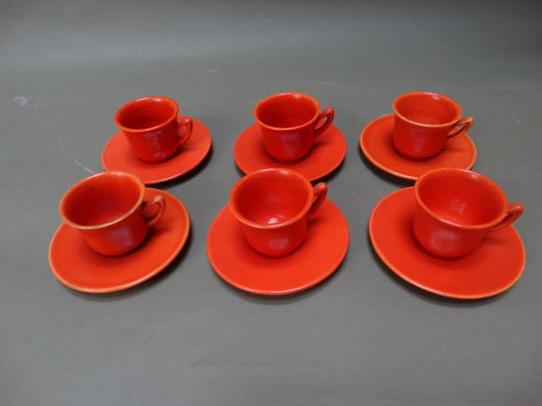 Matlock Demitasse Cups and Saucers Set of 6