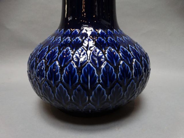 Monumental Morrocan-style Cobalt Stovepipe Vase 1960s