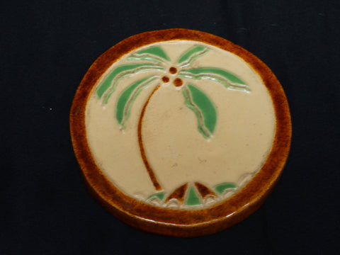 Art Deco Pottery Tile Trivet