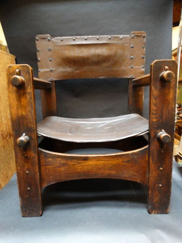Limbert Chair circa 1905 F1324