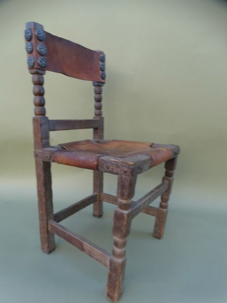 Monterey Classic Old Wood Dining Chair #1