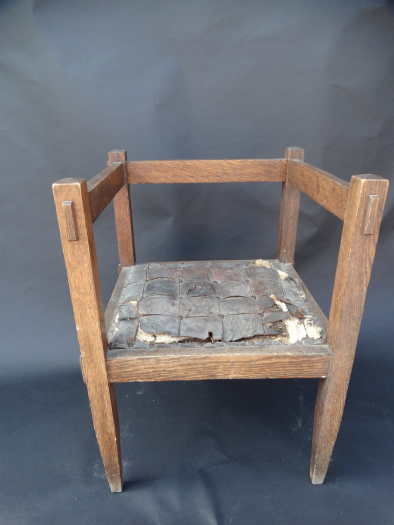 Arts & Crafts Rail Arm Side Chair