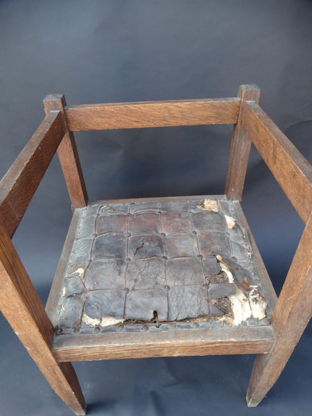 Arts & Crafts Rail Arm Side Chair