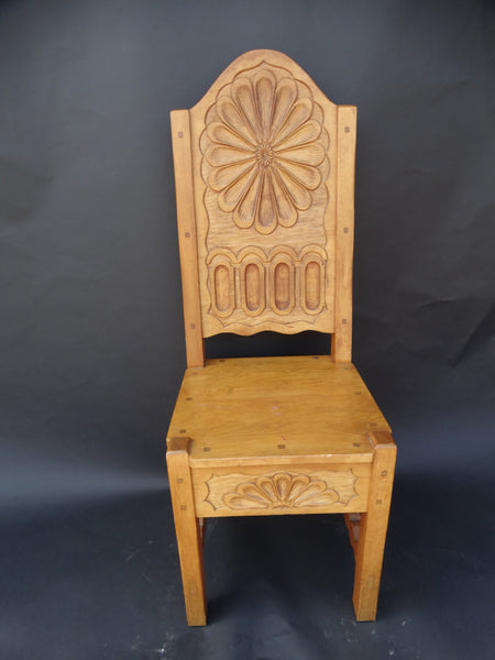 Elidio Gonzales Taos New Mexico Custom Chair (1971)