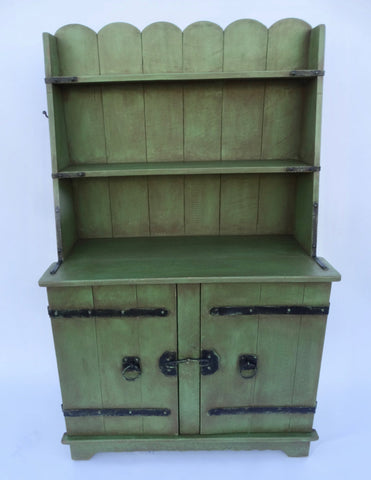 Monterey Classic Spanish Green Welsh Cupboard F2079