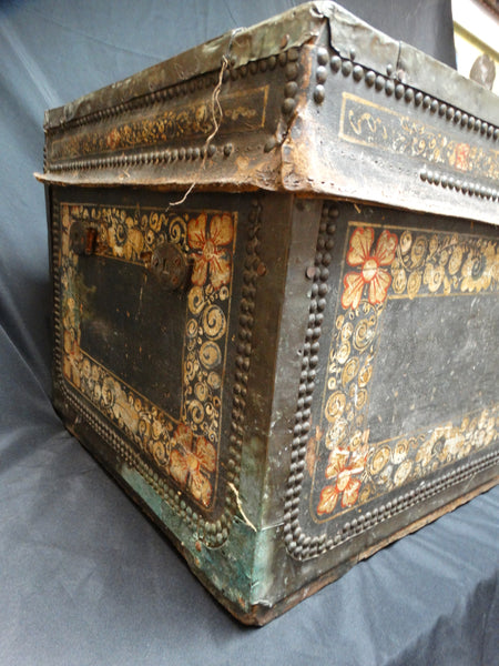 Mexican Colonial Floral Trunk