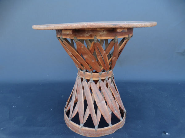 Mexican Equipale Table 1930s