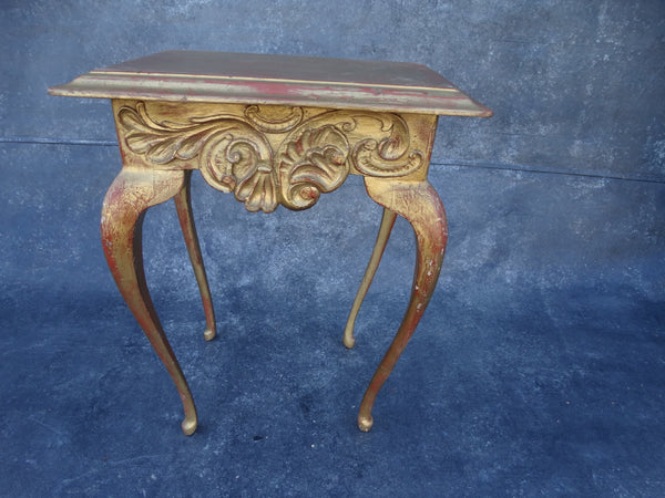 Mexican Hand-carved 19th Century Side Table