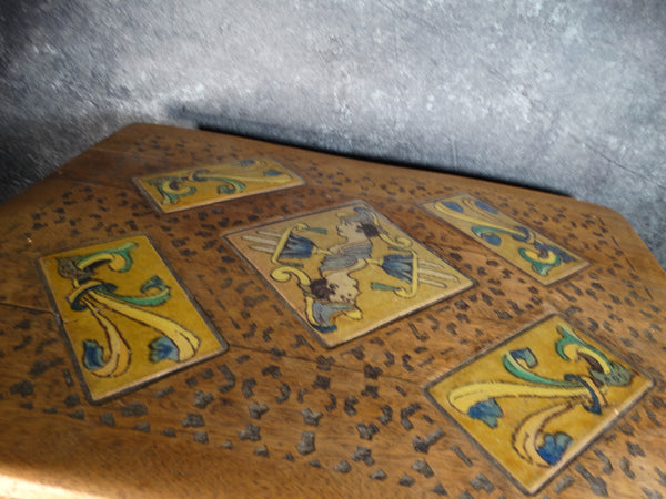 Mexican Colonial Style Tile Top Table F2231