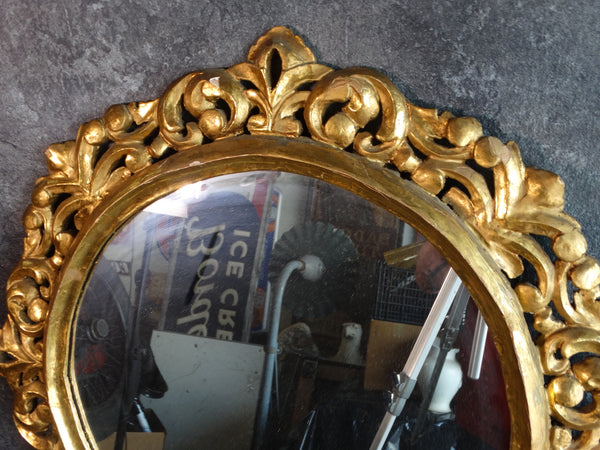 Spanish Revival Hand-carved Gilt MirrorF2286