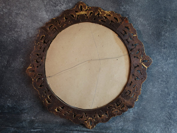 Spanish Revival Hand-carved Gilt MirrorF2286