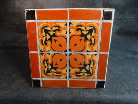 Taylor Tile-top Table, Wrought Iron Base - F2301