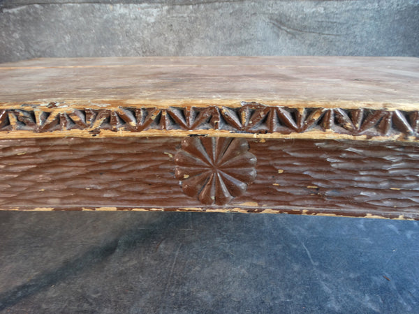 New Mexican Hand-carved Table 1920s F2313