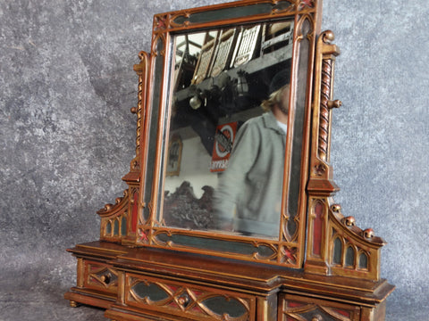 Gothic Table-Top Bedroom Mirror F2335