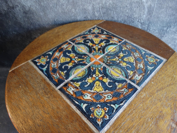 Hispano-Moresque Tile Table F2369