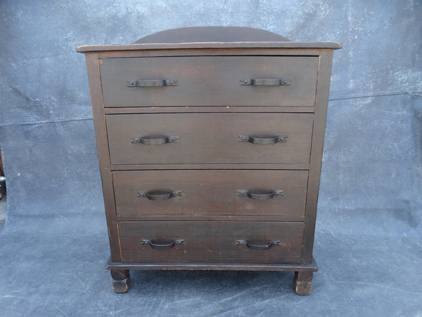Monterey Old Wood 4-Drawer Tall Dresser F2376