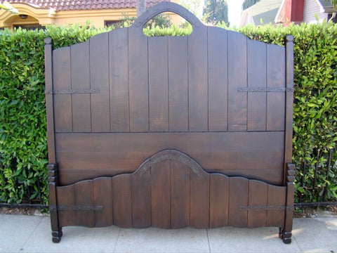 Custom Made Monterey-style Key Hole Bed Available to Order