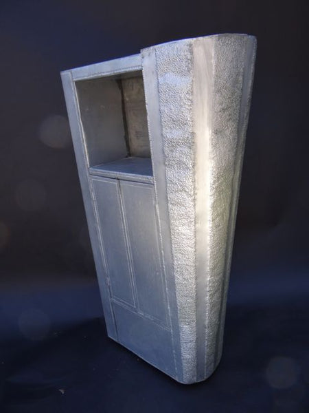 New Mexican Deco Tin Repoussé Room Divider / Cabinet