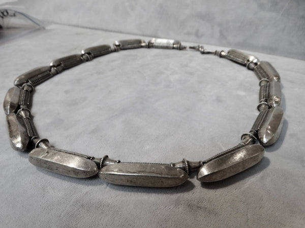 Middle Eastern Silver Prayer Necklace