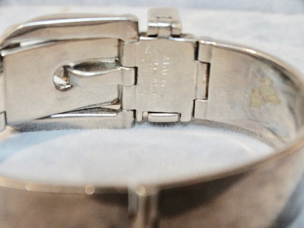 Rare Antonio Fallaci for Gucci Articulated Buckle Bangle in 925 Silver