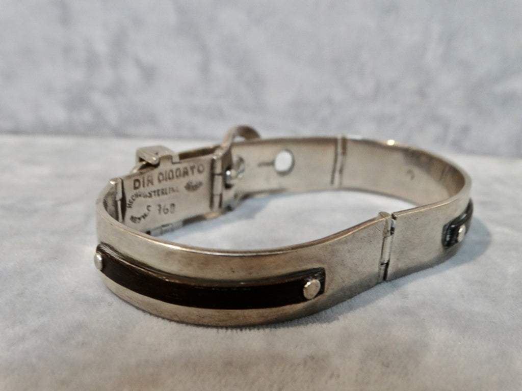 Victorian Engraved Buckle Bangle — Isadoras Antique Jewelry