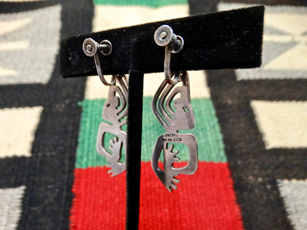 Mexican Mid-Century Modern Figure Earrings