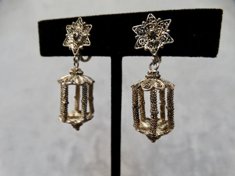 Filigree "Lantern" Earrings