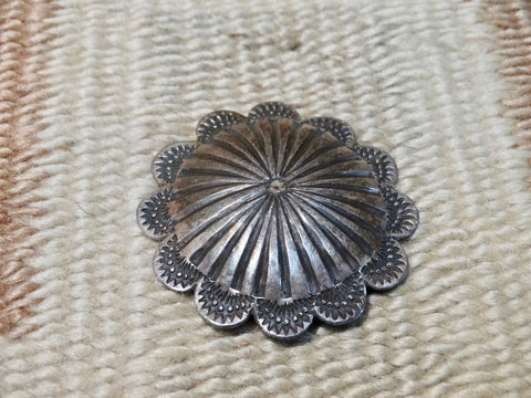 Navajo Silver Button