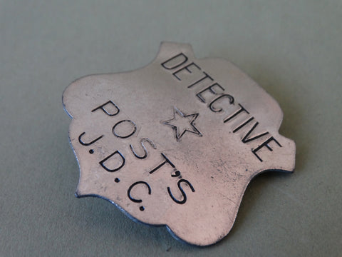 Detective Badge from the 1930s