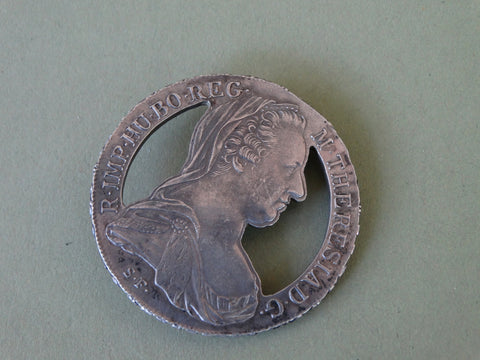 Antique Coin Medallion/Pin – Austrian