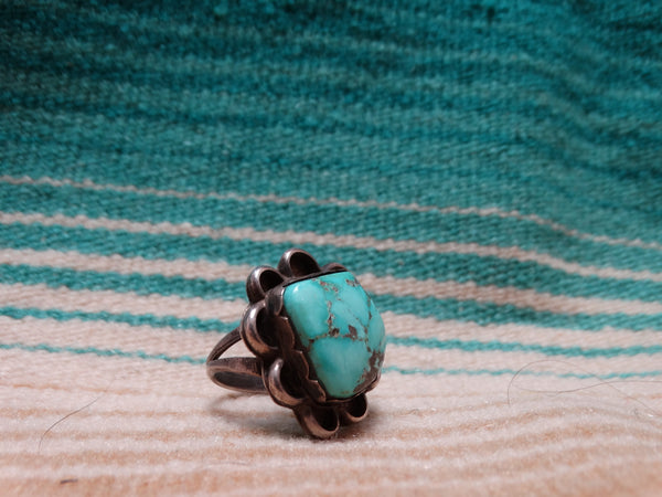 Silver and Turquoise ring