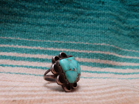 Silver and Turquoise ring